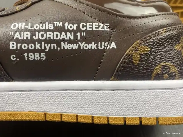 AJ1 LOW Air OW Jordan x 1 Off-Louis 0517